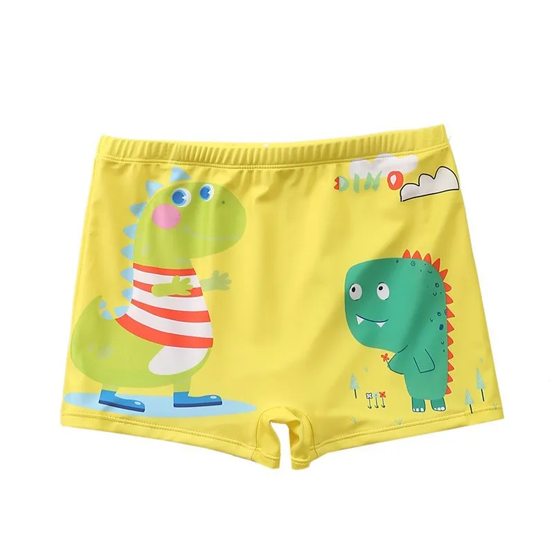 Pantaloncini da bagno estivi da 1 pezzo per bambini pantaloncini da surf con dinosauri simpatici cartoni animati pantaloncini per pantaloncini