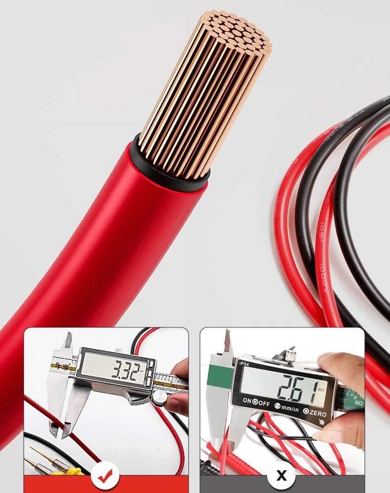 Multimeter Probe Test Leads Universal Needle Tip Multi Meter Tester Lead Probe Wire Pen Cable