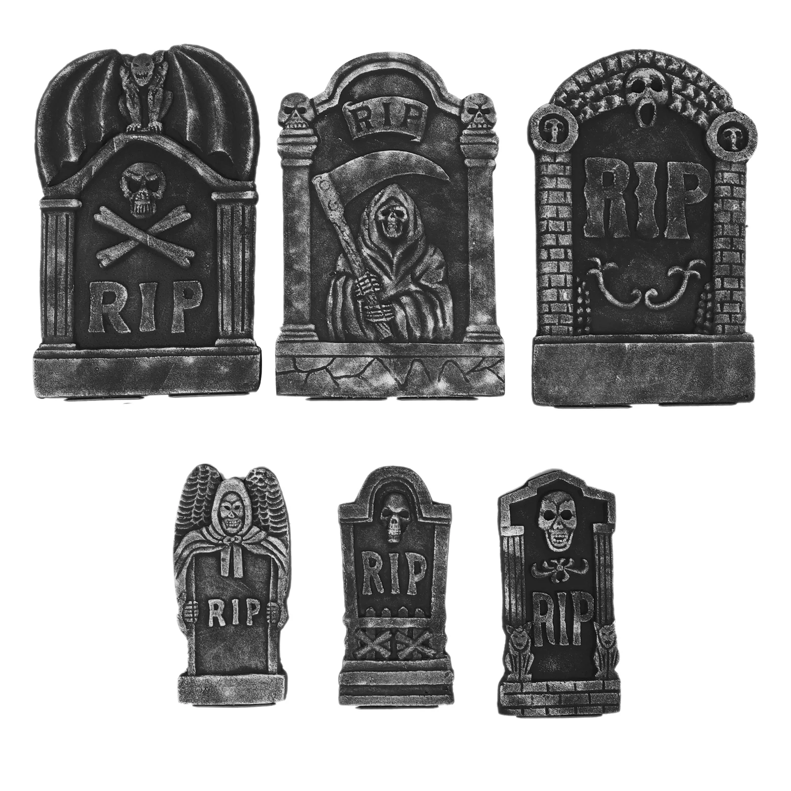 Outdoor Decor Halloween Tombstone Horror Props Decorate Gravestone Ornaments Bar