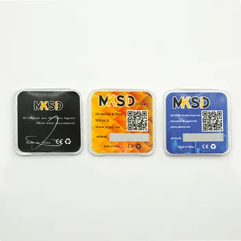 Nejnovější samolepky s odemykací kartou MKSD Ultra V5.5 pro iPhone 6/7/8/X/XS/XR/XSMAX/11/12/13PM Všechny řady MKSD černá/MKSD modrá 8 nejlepší prodej nástroje pro odemknutí iPhonu - №3