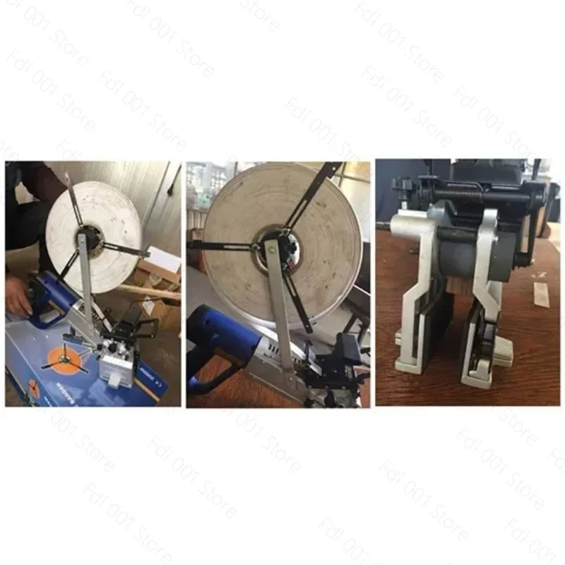 Portable Edge Banding Machine Curved Straight Manual Edge Banding Machine Woodworking Edge Banding Machine 220V/50Hz