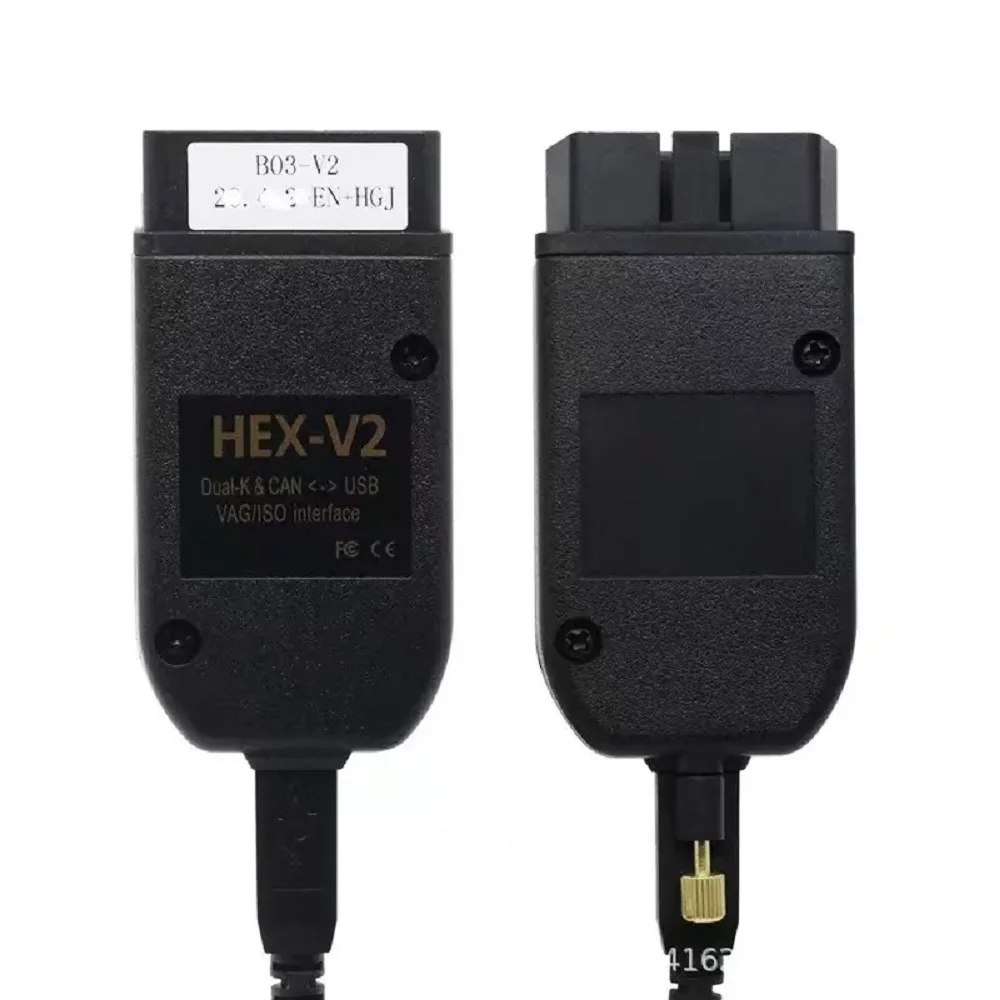 New Unlimited Vins VCDS VAGCOM Interface VCDSCAN HEX V2 Update V25.3 FOR VW AUDI Skoda Seat Multi-Language Car Diagnostics Tool