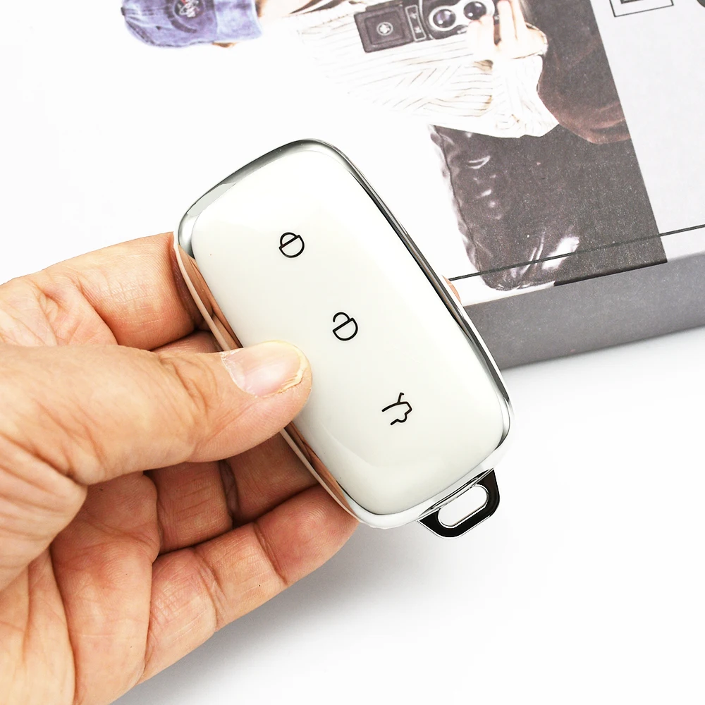 TPU Car Key Case Shell Fob Cover Keychain Accessories for Geely Galaxy EX5 E5 EMI Proton e.MAS 7 5 E8 Starry 8 Cityray L6 L7