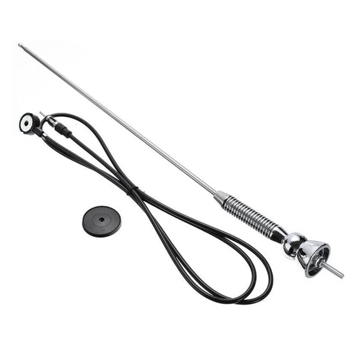 18.5 Inches Car Stereo FM AM Radio Amplified Signal Antenna Aerial Roof with Wiring Car Accessories