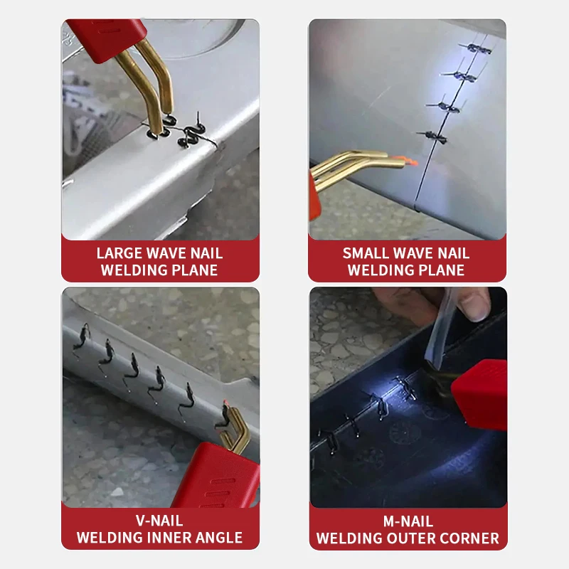 Hot Stapler Plastic Welder Repair Kit for Car Bumper Dashboard - Multiple Types of Staples Suitable for Various Welding Machine image 4