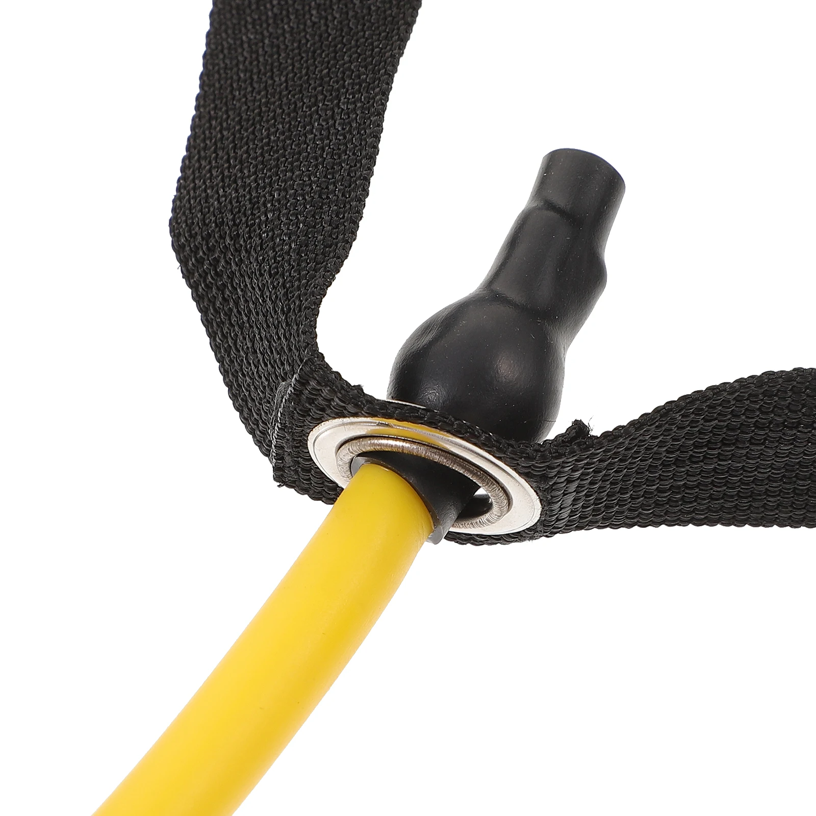 

Yoga Resistance Band 15 Lbs Yellow Premium Natural Material Stretchy Exercise Pull Rope For Strength Training Pilates Workout