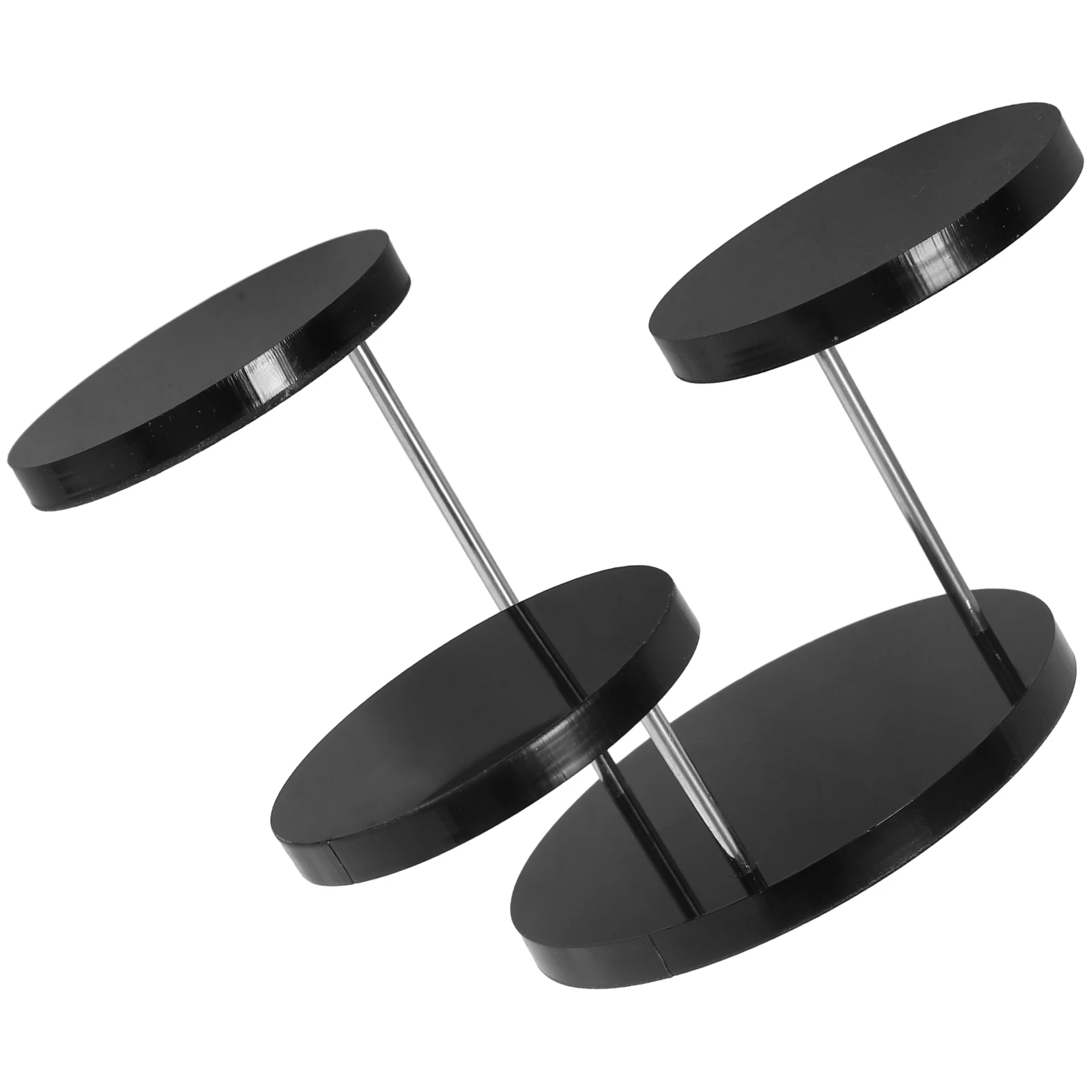

Acrylic Jewelry Display Stand 3 Tier Round Ring Holder White Color Desktop Organizer for Rings Accessories Storage Rack