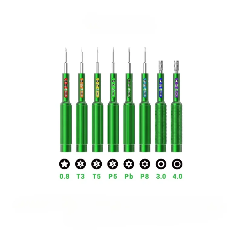 2UUL Drone&PC Fix Screwdriver Set Anti-Slip High-Hardness Alloy Steel Bits for Phones Tablets Laptops Drones Repair Hand Tool