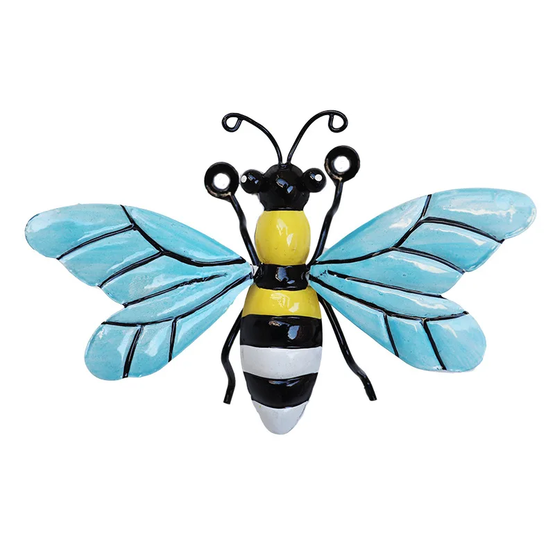 

New iron bee home decorations, hardware crafts wall hangings, creative metal products suitable for living rooms, bedrooms gift