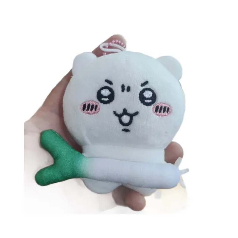 Cute Plush Keychain Toy Hatsune Onion | Anime Style Kawaii Doll Pendant | Chiikawa Inspired Usagi & Hachiware Accessories