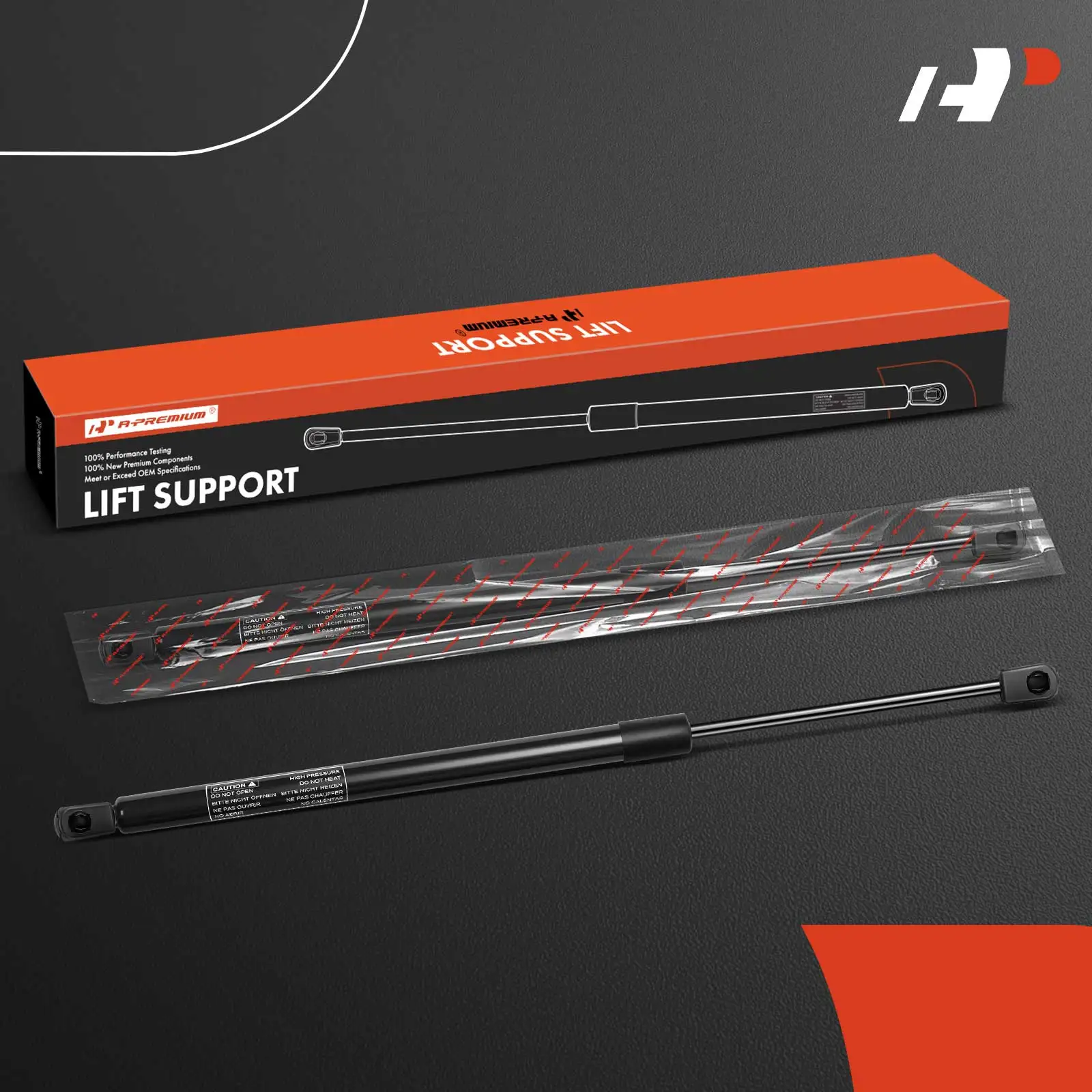 A-Premium 2Pcs Tailgate Liftgate Lift Supports Shock Struts for Ford Windstar 1995-1998