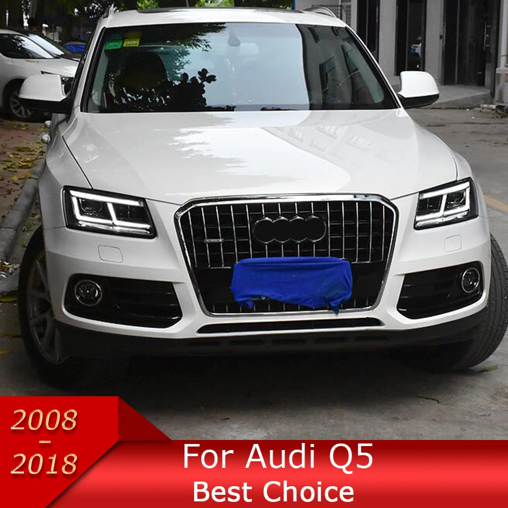 アウディQ5 2009-2018 q5l 8rの自動車用ヘッドライト,ダイナミック