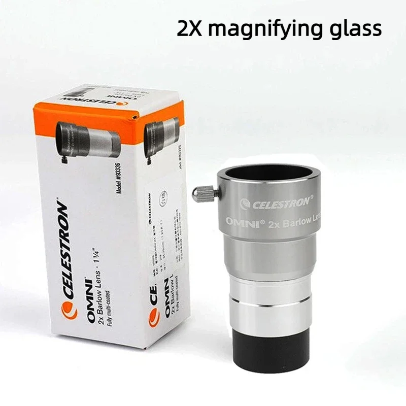 Celestron Omni 2X Barlow Lens Fully Multi Coated Eyepiece Astronomical Telescope Accessories For Beginners Professional view 4