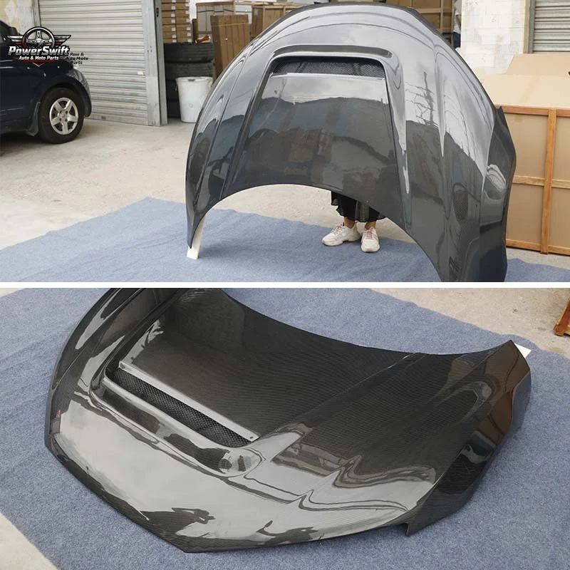 

Suitable for R8 Fiber Modified Audi R8 Wet Carbon Engine Hood Head Cover