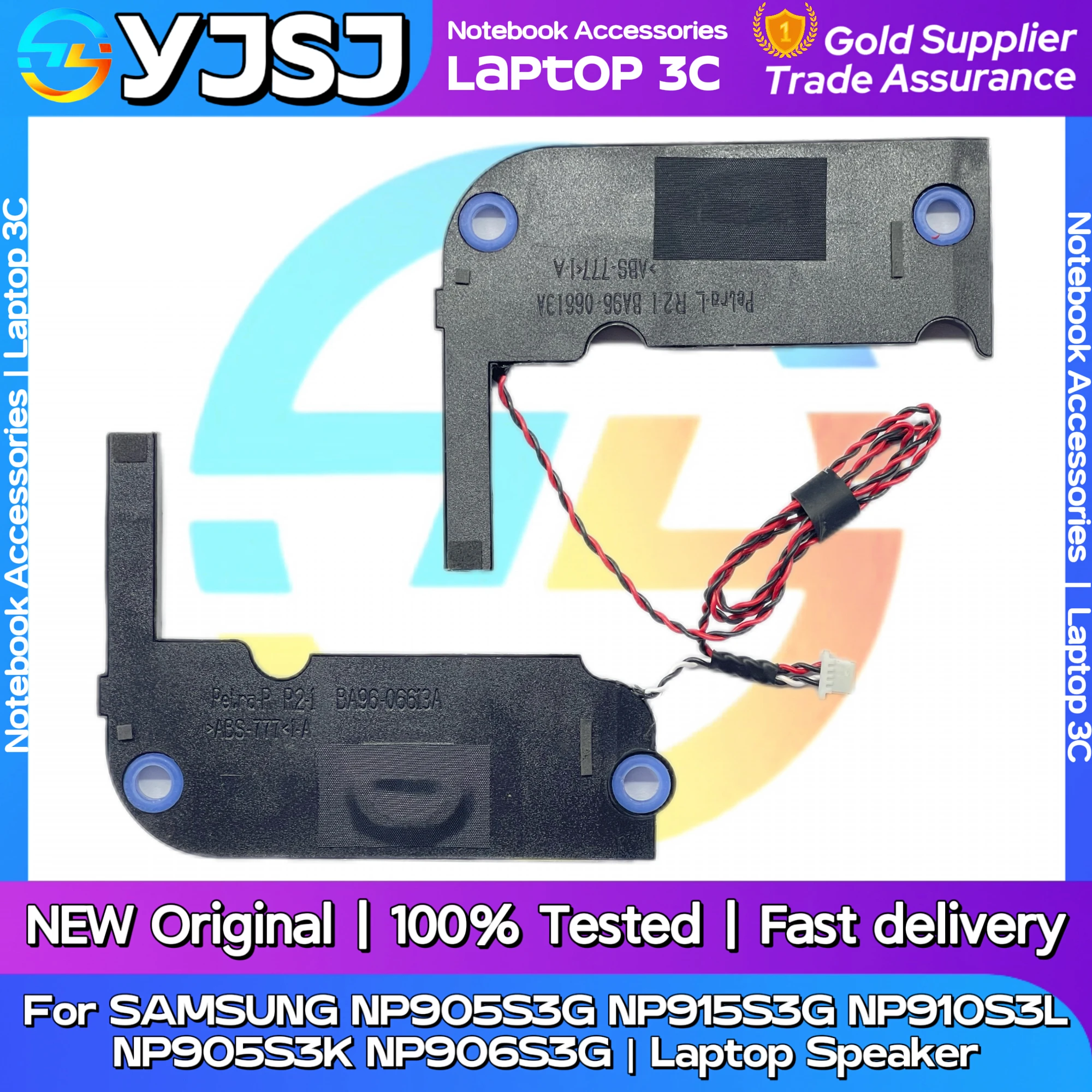 New Original Laptop Notebook Audio Speaker For SAMSUNG NP905S3G NP915S3G NP910S3L NP905S3K NP906S3G  Built-in Speaker Horn Audio