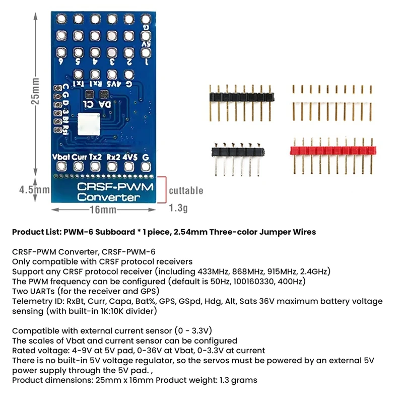 CRSF-PWM-6/ CRSF-PW…