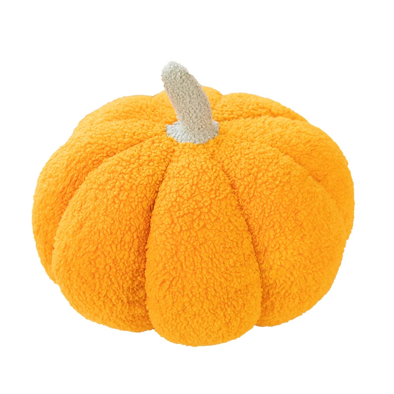 New 1pc 18cm-50CM Soft Pumpkin Pillow Pumpkin Plush Toy Sofa Cushion Bedroom Decoration Kids Birthday Gift Baby Soothing Pillow