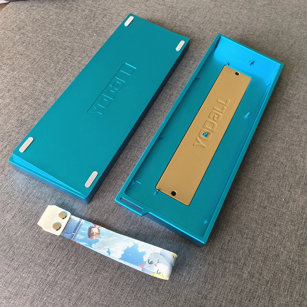 Madlions Mad 60he Mad60 Wooting 60HE GH60 Aluminum Keyboard Shell 60% Keys Layouts Keyboard Case For GT60 RAKKA60 Keyboard