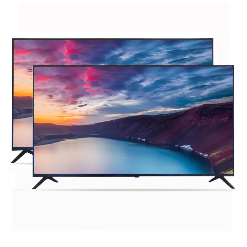 Пользовательский 4k Android с плоским экраном ЖК-телевизор Smart 21,5 32 40 50 55 65 75 43-дюймовые смарт-телевизоры Smart TV