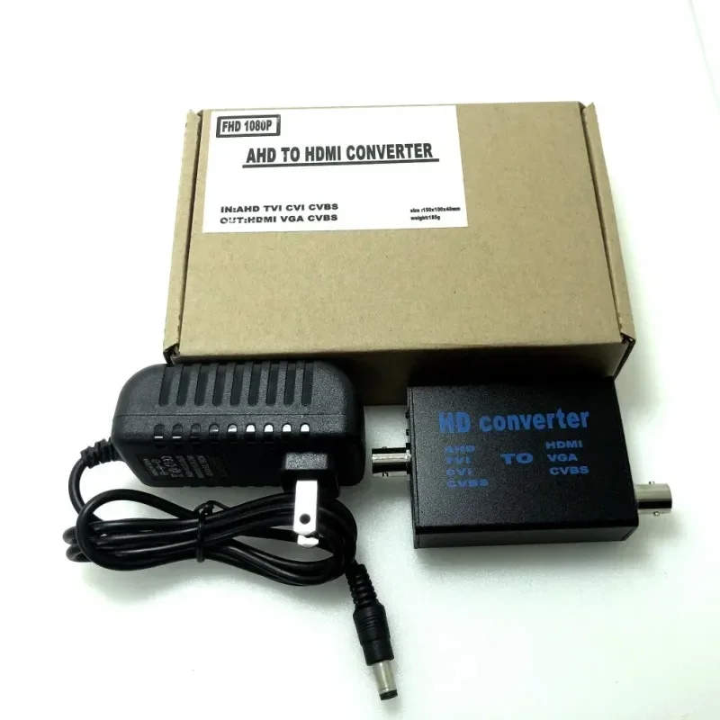 Free 10ps/lot 4IN1 high definition video signal convertor AHD/TVI/CVI/CVBS signal to HDMI/VGA/CVBS signal convertor AHD41