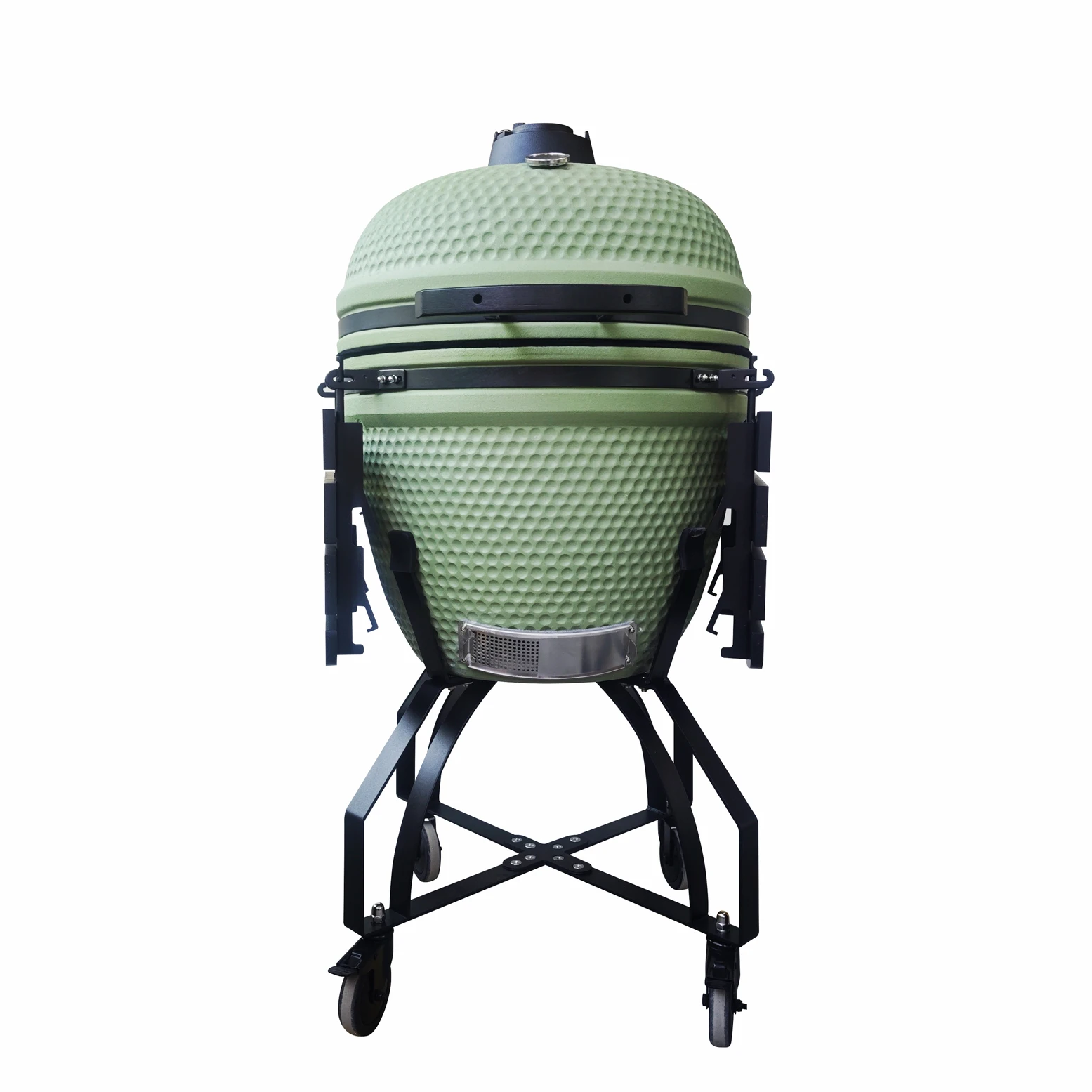 

Auplex Rainproof Barbecue 23.5" OEM Ceramic Kamado Grill Outdoor Camping Garden BBQ Charcoal Grill