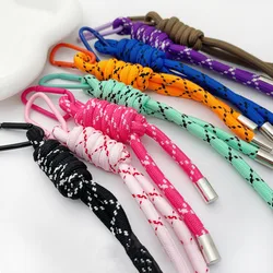 Hot Creative Colorful Braided Lanyard Keychain Bag Pendant Sport Style Bag Charm Ornaments Car Backpack Pendant Accessories Gift