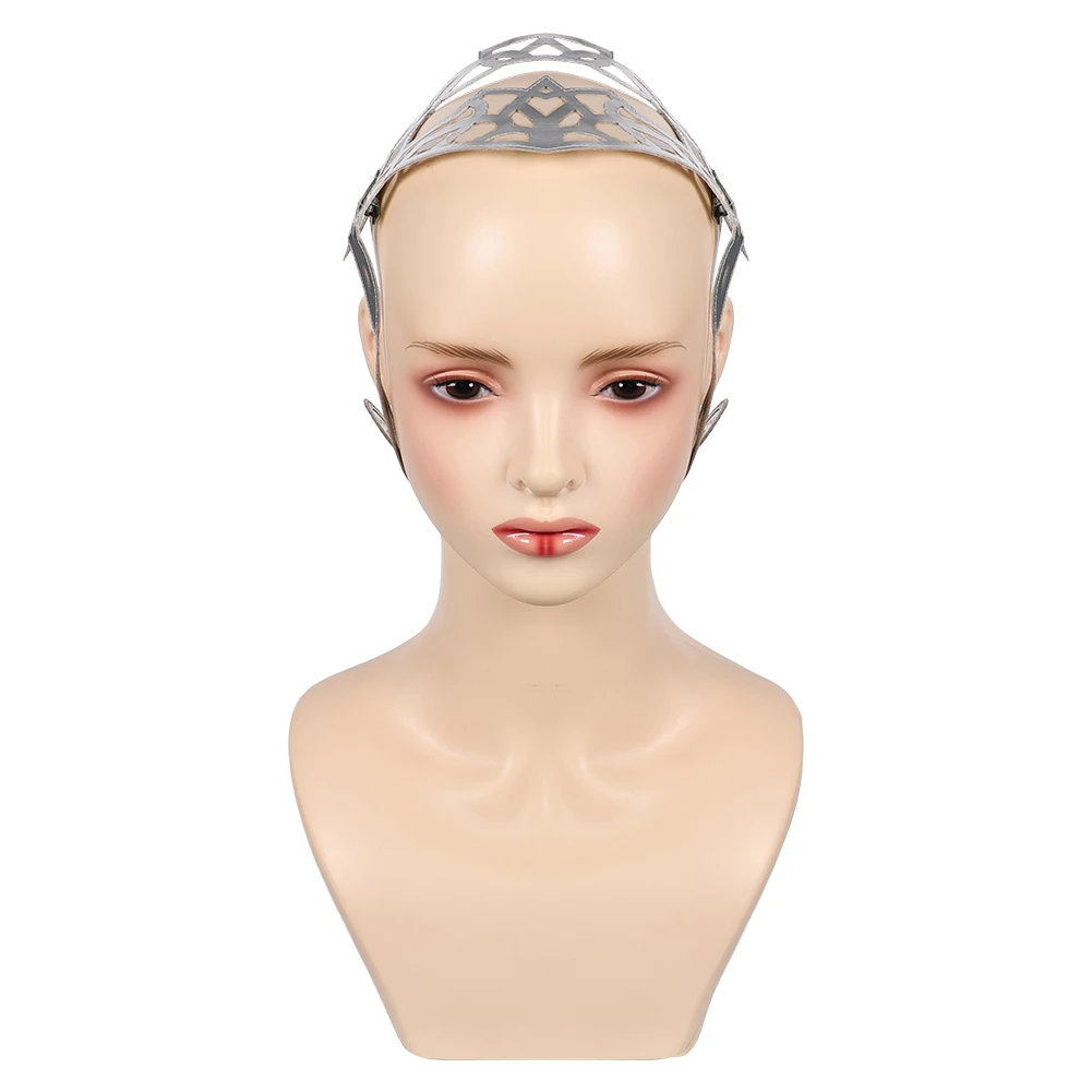 Padme Cosplay Amidala Headband Movie Space Battle Roleplay Headgear Props Women Headwear Halloween Disguise Costume Accessories - Detail 1