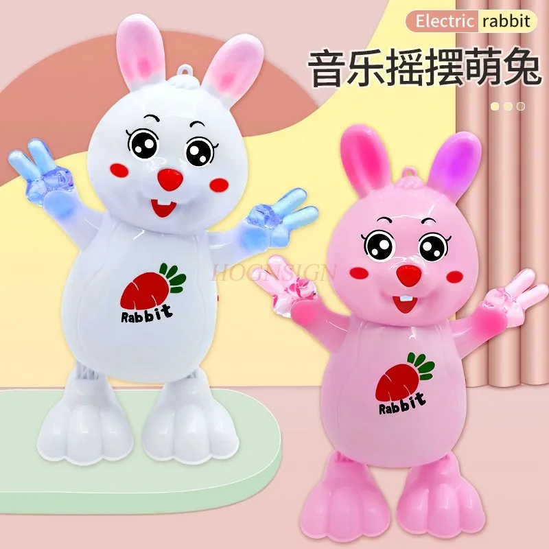 Electric Swinging Rabbit New Electric Doll Children's Toys