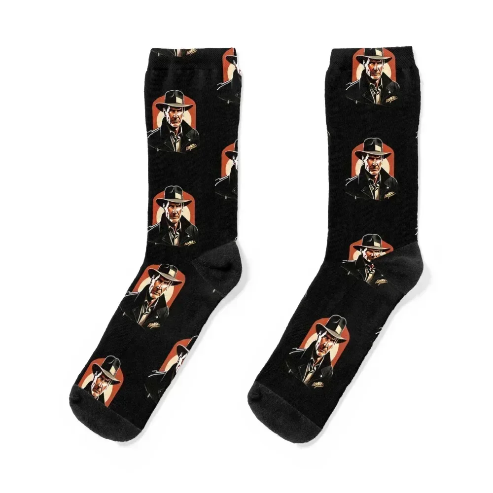 Indiana - Comics Socks winter fashionable aesthetic christmass gift Socks Woman Men's