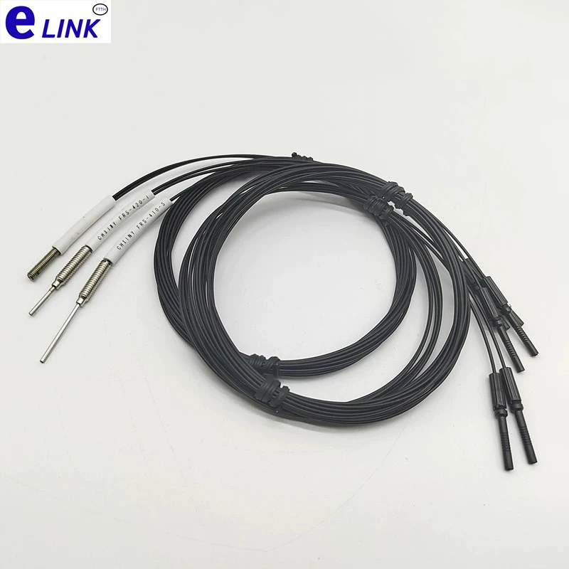 fiber optic amplifier sensor 5pcs M4 FRS-410 410-I/S/M FT-420 optical fibre probe photoelectric switch