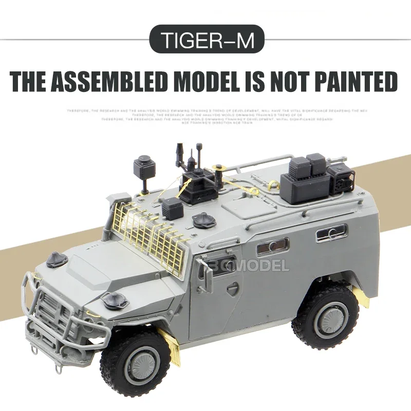 RPG DIY تجميعها مقياس أطقم منمذجة 72005 GAZ- 233114   طائرة Tiger-M Defense Drone Special Operations موديل 172 مقياس