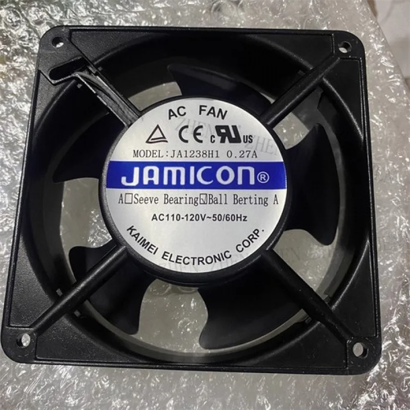 

Y FOR JAMICON JA1238H1 110V-120V 0.27A 120*120*38MM Inverter Cooling Fan