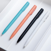 NUSIGN Neutral Pen Black 0.5mm Black Refill Colorful Gel Pens Rotary Switch Smooth Writing MI Pen For Office Home School