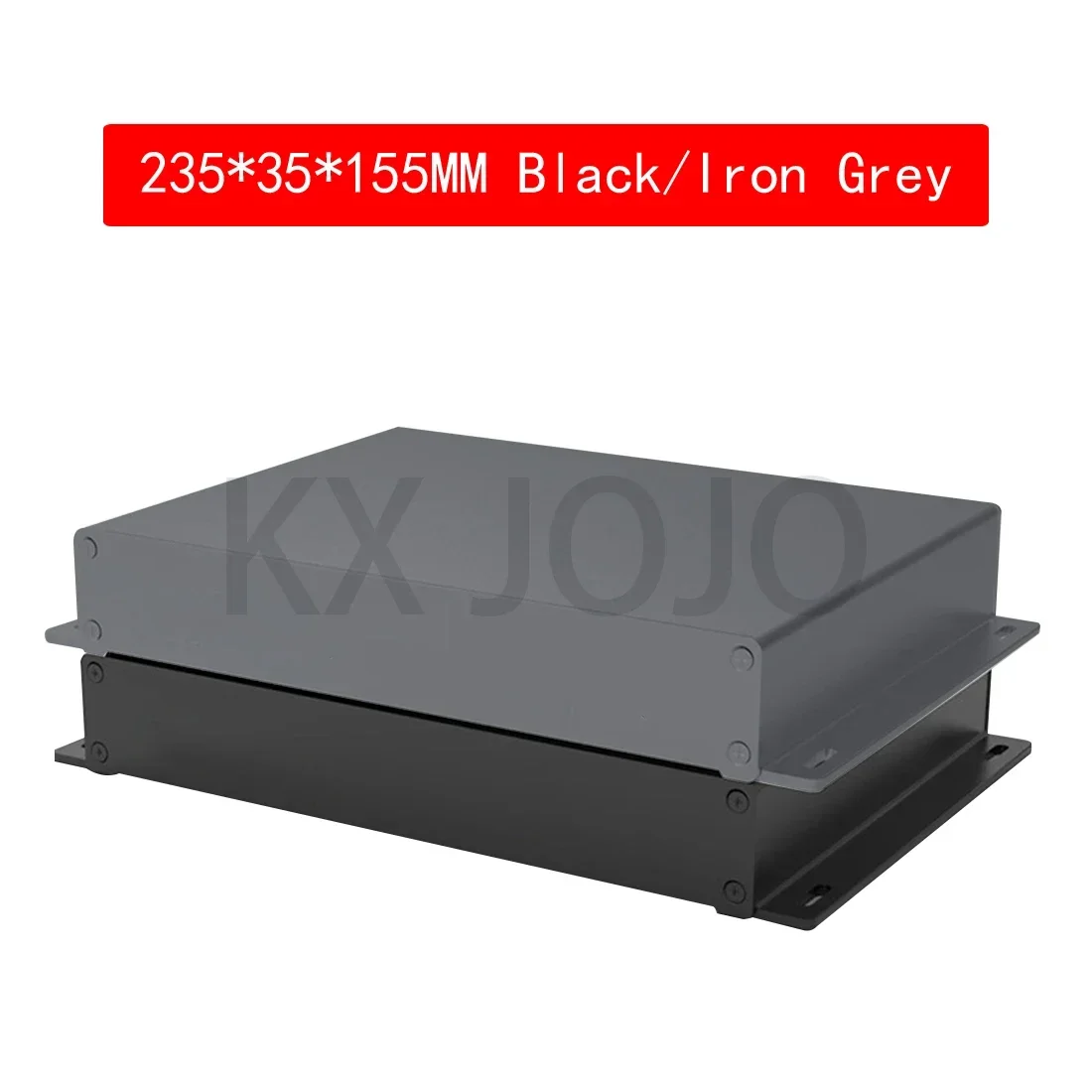 

Aluminum Enclosure 235*35*155mm Split Electronic Case Project PCB Instrument Grey/Black DIY Power Supply