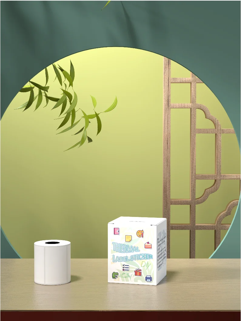 La carta termica per etichette da 50x40 mm è adatta per piccole imprese, case, uffici, vacanze fai da te e altri materiali di consumo per stampanti portatili