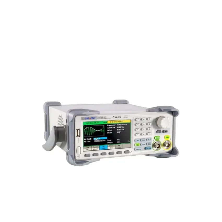 Generador de Señales de Forma de Onda Arbitraria de Doble Canal Siglent SDG2122X de 120MHz, Compatible con OEM Personalizado para Instrumentos de Prueba