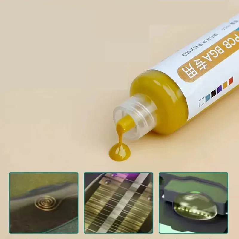 1pcs 10ML green UV solder mask BGA PCB paint prevent corrosive arcing soldering Paste Flux PCB UV Photosensitive Inks