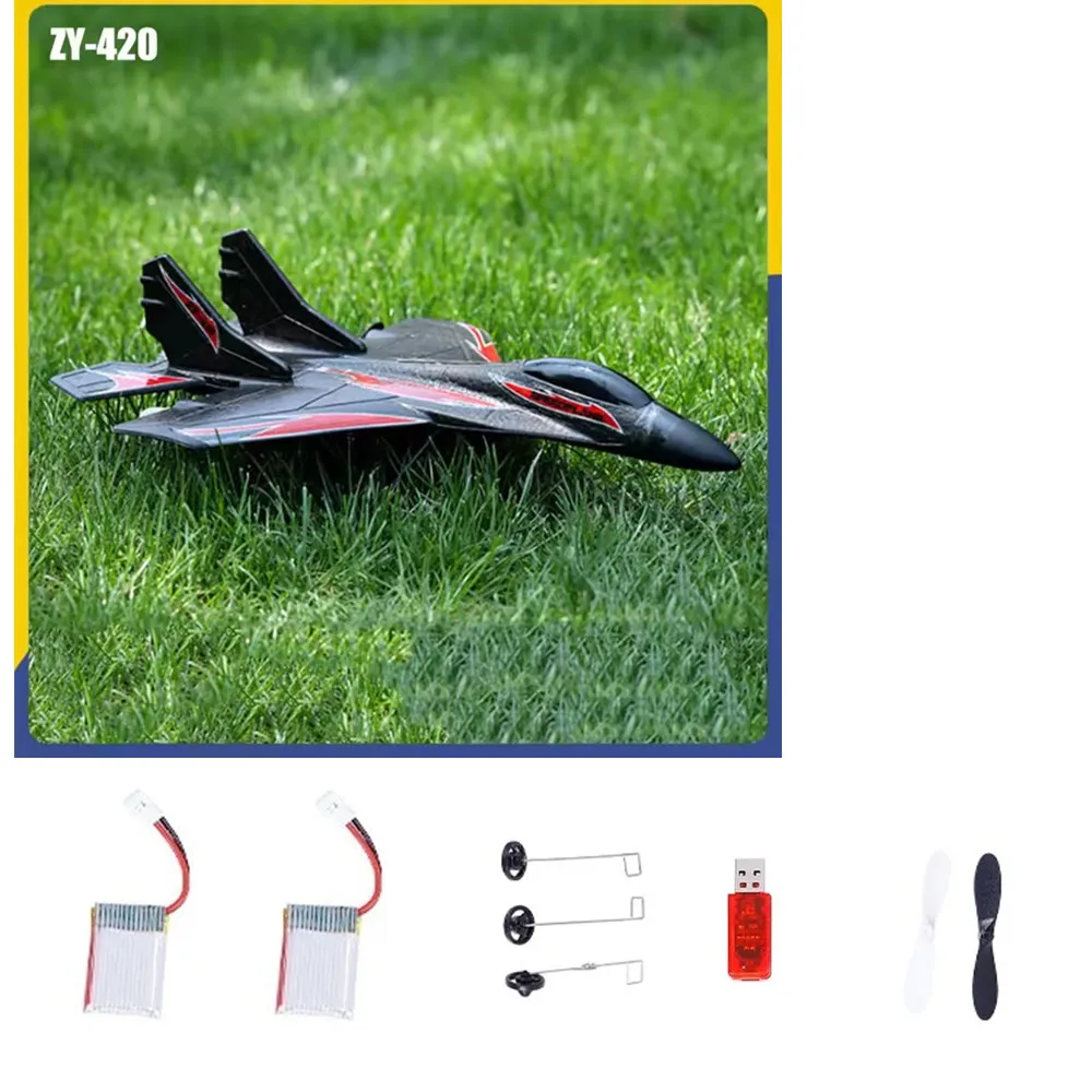 ZY-420 RC Airplane Battery Accessories 3.7V 260mAh Battery / Propeller Blade / USB Charger / Use For ZY-420 plane