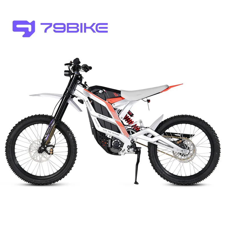 For 79Bike Falcon M New Edition 72V 8000W Electric Dirt Bike Max Speed 85Km/H Eec Brushless Sport Motorcycle for Motocross