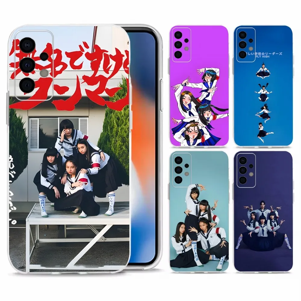 

A-Atarashii Gakko JPOP Phone Case For Samsung Galaxy A71,70,52,40,51,31,A50,21S,30S,Note20ultra Transparent Cover