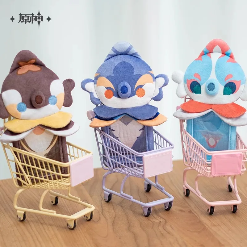 Игра Genshin Impact, официальный оригинальный продукт, тематические аксессуары с морским коньком, набор наконечников, подарки на Хэллоуин, Рождество, сделай сам, косплей