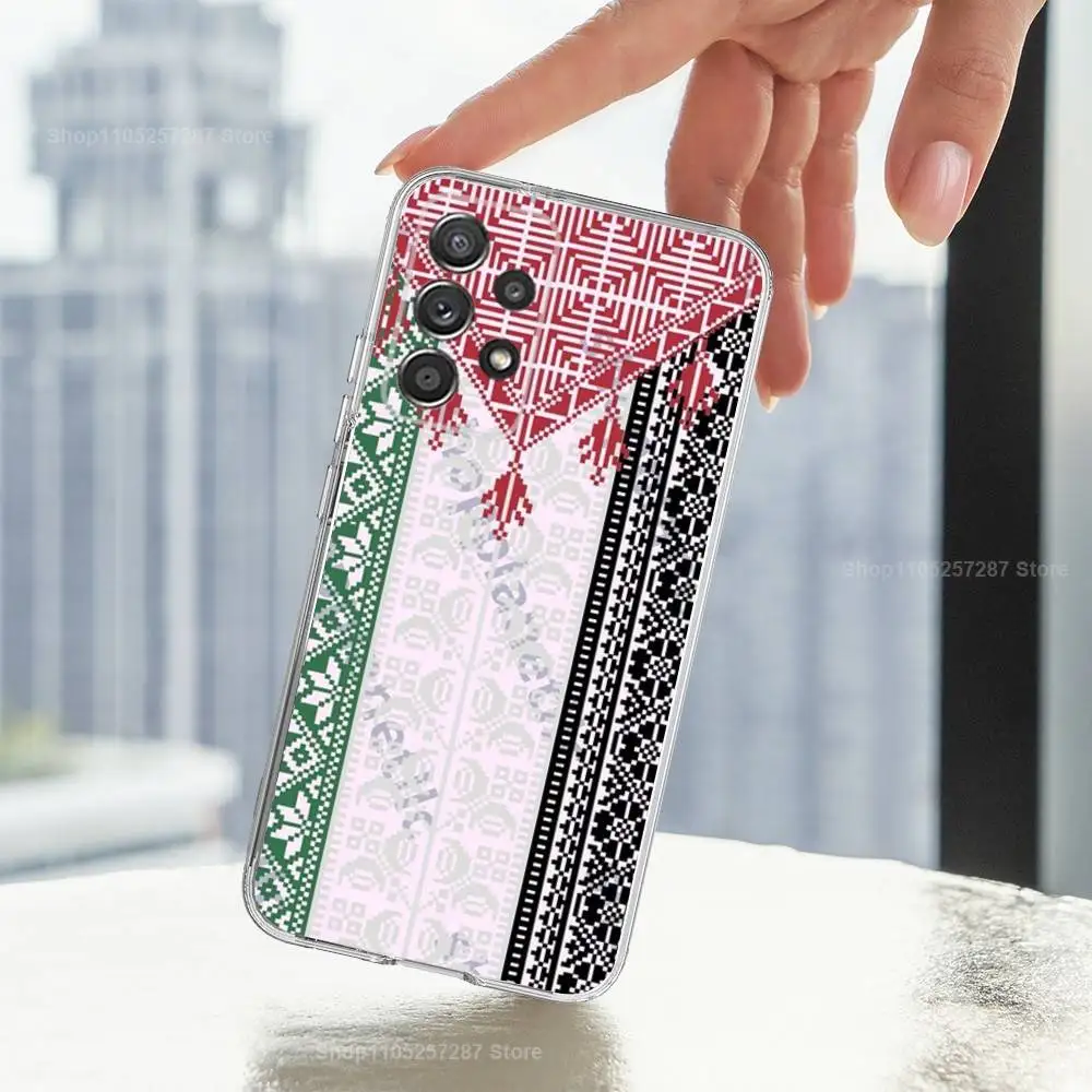 Pattern U-Ukraine O-Ornament Phone Case For Samsung Ultra,FE,A30,71,51,S9,10,20,23,21,PIus,Lite, S22,Transparent, Silicone