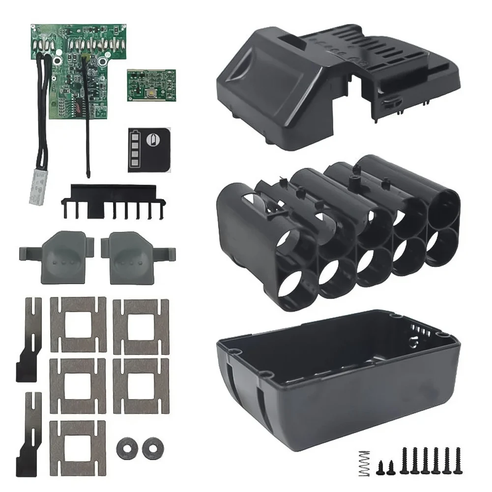 

10Cells BSL1830 Battery Plastic Case Box PCB Charging Protection Circuit Board Replace For Broken PCB Board Battery Cover