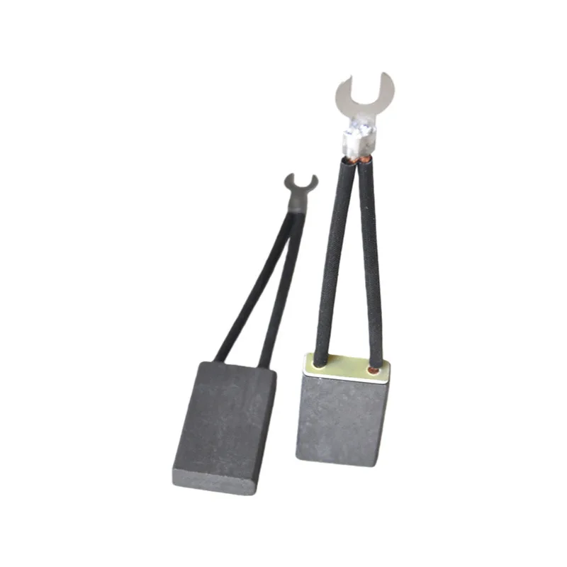 Diesel generator accessories double wire single head carbon brush 12 × 32 × 50 micro copper carbon brush accessories factory who