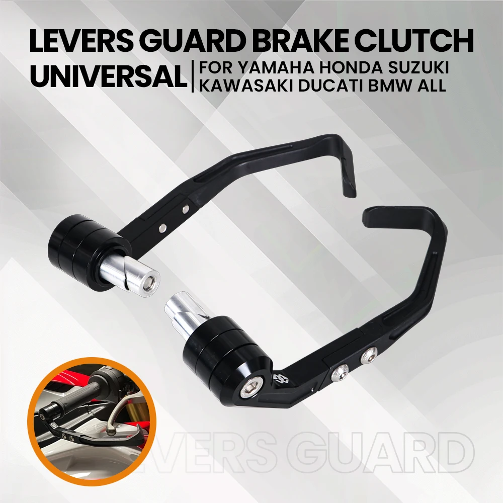 Image of Motorrad universal Hebel Schutz Bremse Kupplung Lenker Protector Einstellbare Pro Hand Schutz Für KAWASAKI HONDA Yamaha Suzuki