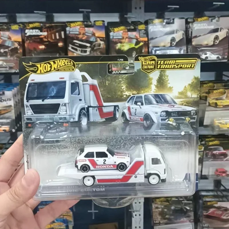 Auf Lager Hot Wheels Original Flf 56 2025 F Fall Transport Flotte Serie Legierung Druckguss Auto Modell Toyota Geschenk Überraschung Spielzeug Autos