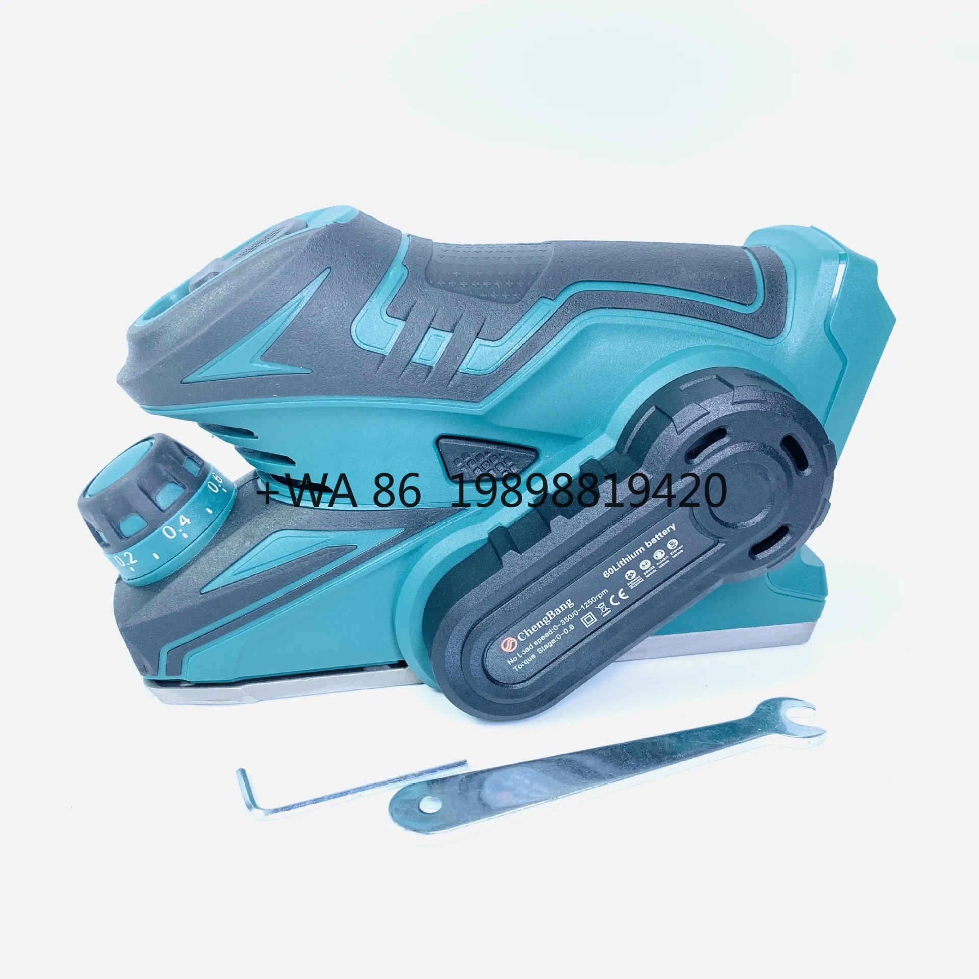 Brushless Mini Electric Wood Planing Machine 12V Lithium Battery Cordless Electric Planer Portable Wood Planer Edge Trimmer