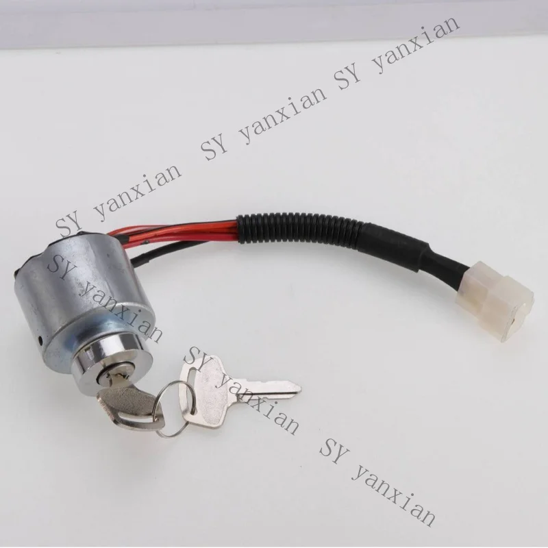 SY+ 66101-55200 Ignition Key Switch Fits For Kubota BX1500D BX1830D BX2200D BX2230D，