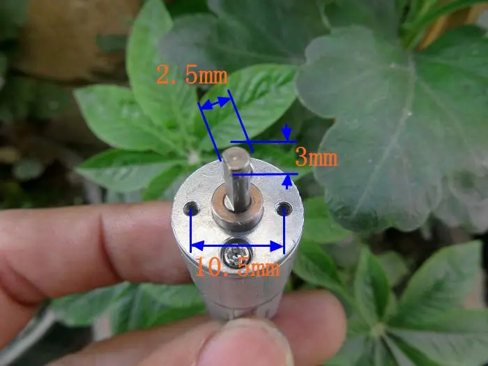 050 Geared Motor Metal Gear 12V125 Rpm Reduction Ratio 1:150 Large Torque Dc Variable Speed Motor