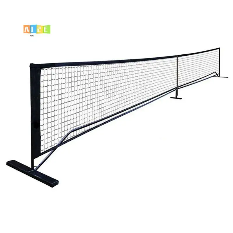 

A12E-Portable Pickleball Net System 22Ft Adjustable Indoor/Outdoor Pickle Ball Net For Backyard Indoor